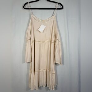 Umgee Elegant Cream Dress